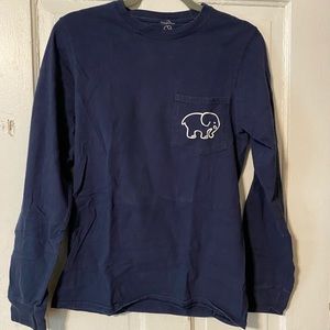 Women’s size small navy blue Ivory Ella long sleeve shirt